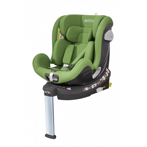 Автокресло AVOVA Swan Fix i-size, в цвете Cactus Green (40-125 см)