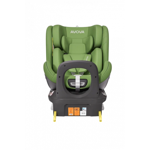 Автокресло AVOVA Swan Fix i-size, в цвете Cactus Green (40-125 см)