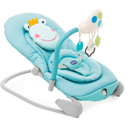 Детский шезлонг Chicco Balloon с музыкальным блоком Froggy
