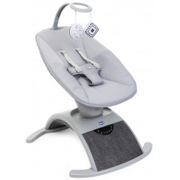 Креслице-качалка (шезлонг) детское Chicco Comfy Wave Silverspring