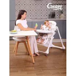 Стульчик для кормления Rant Cream 2024 Pilot