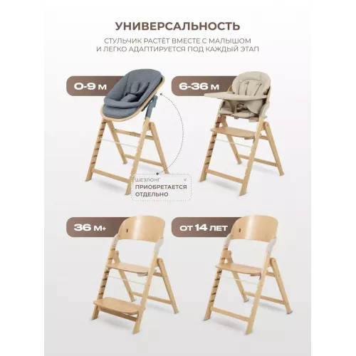 Стульчик для кормления Rant Toby Beige