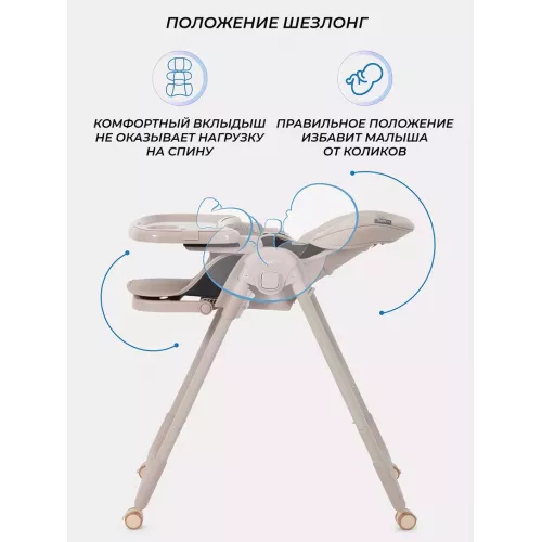Стульчик для кормления Rant Basic Mango Mocha