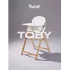 Стульчик для кормления Rant Toby White