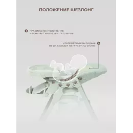 Стульчик для кормления Rant Cafe 2025 Green