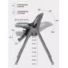 Стульчик для кормления Rant Basic Mango Graphite