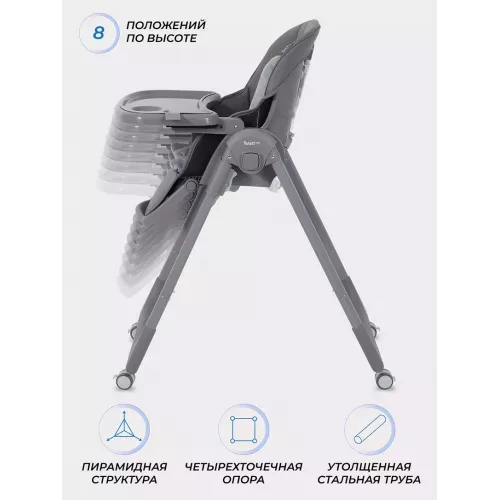 Стульчик для кормления Rant Basic Mango Graphite