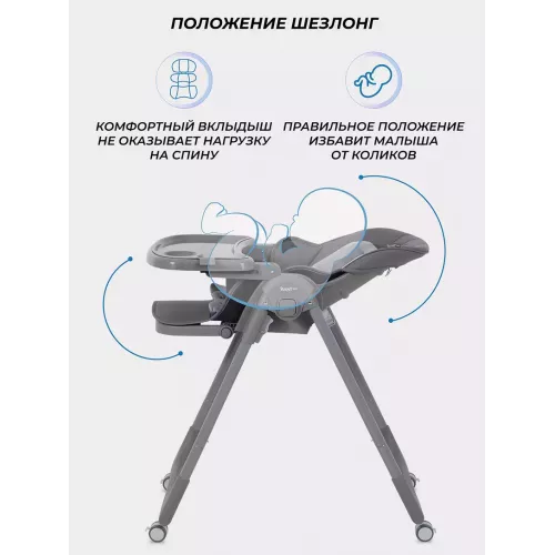Стульчик для кормления Rant Basic Mango Graphite