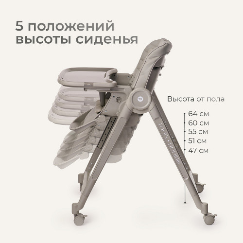 Стульчик для кормления Tomix Haven M05 olive