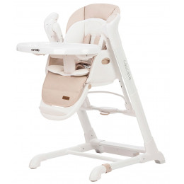 Стульчик для кормления Carrello Cascata 3 в 1 CRL-10303 Cream Beige