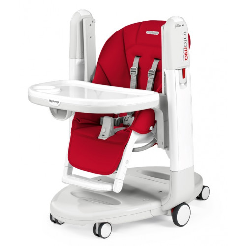 Стульчик для кормления Peg Perego Tatamia Follow Me Fragola New