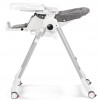 Стульчик для кормления Peg Perego Prima Pappa Follow Me Wonder Grey