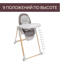 Стульчик для кормления Chicco Polly Armonia Scandinavian
