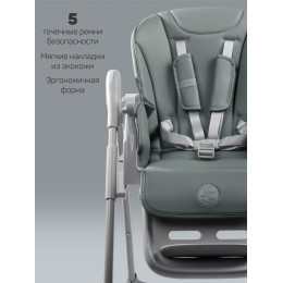 Стульчик для кормления Amarobaby Yummy зеленый