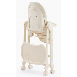 Стульчик для кормления Happy Baby Berny Lux beige new