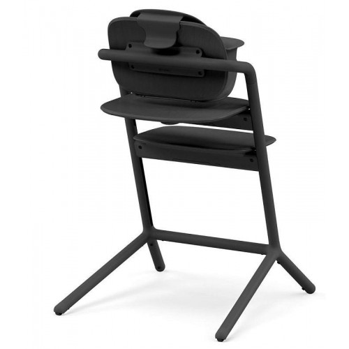 Стульчик для кормления Cybex Lemo 4 в 1 с мягкими чехлами Comfort Inlay Stunning Black/Pearl Pink