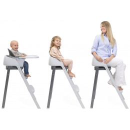 Стульчик Chicco Crescendo Up Steel Cloud R_Lux