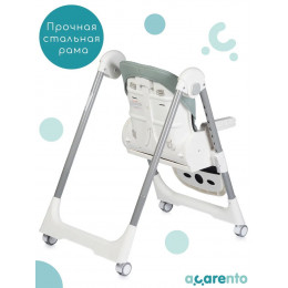 Стульчик для кормления Acarento Pannacotta dark green