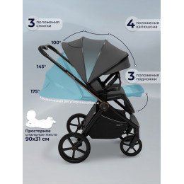 Прогулочная коляска Sweet Baby SBL Elegante Therma Dark Grey
