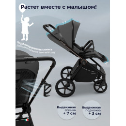 Прогулочная коляска Sweet Baby SBL Elegante Therma Dark Grey