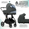 Детская коляска Sweet Baby Stella Plus Therma 2 в 1 427415 Dark Grey