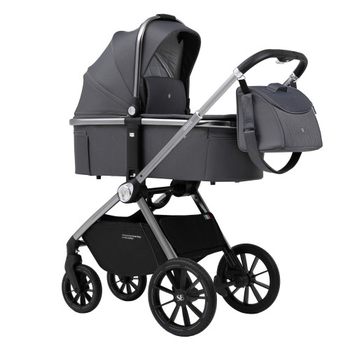 Коляска 3в1 Sweet Baby Verde Silver Dark Grey