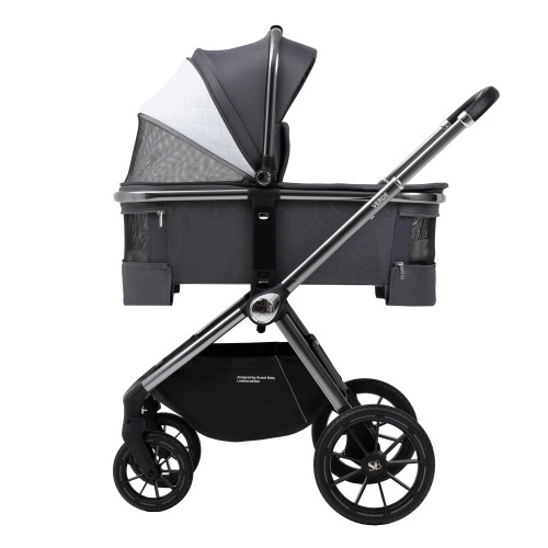 Коляска 3в1 Sweet Baby Verde Silver Dark Grey