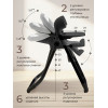 Стульчик для кормления - Электрокачели Sweet Baby Fiesta Black Gray