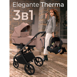 Коляска Sweet Baby 3в1 SBL Elegante Therma Beige
