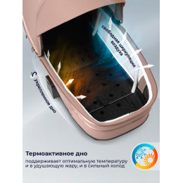 Коляска Sweet Baby 3в1 SBL Elegante Therma Beige