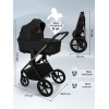 Коляска Sweet Baby 3в1 SBL Elegante Therma Black