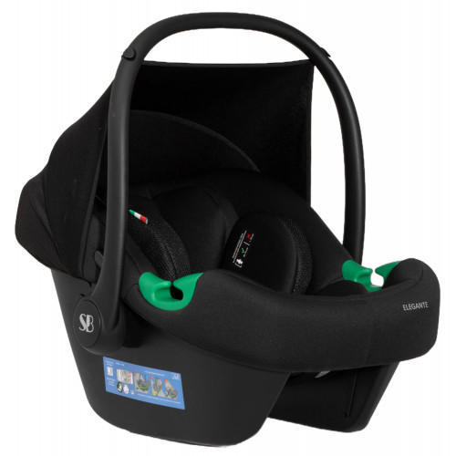 Автолюлька Sweet Baby Elegante Plus 427469 Black