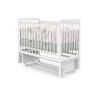 Детская кроватка Sweet Baby с маятником Vita белая
