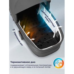 Коляска Sweet Baby 3в1 SBL Elegante Therma Dark Grey