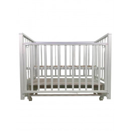 Детская кроватка Sweet Baby с маятником Vittoria Pro белая