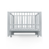 Детская кроватка Sweet Baby с маятником Vittoria Pro серая