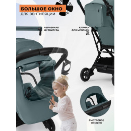 Прогулочная коляска Sweet Baby Aura Plus Basic SBL 427575 Green