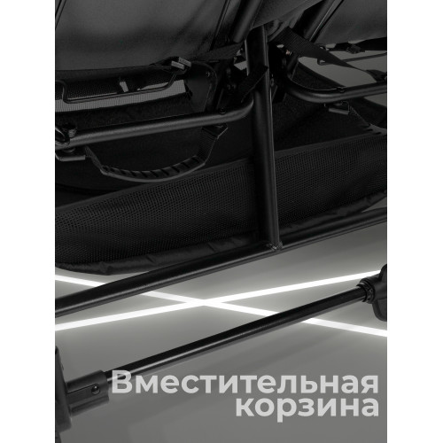Прогулочная коляска с люлькой-переноской Sweet Baby Donna Grey