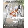Стульчик для кормления - Электрокачели Sweet Baby Amuleto Beige