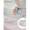 Кровать детская 5 в 1 Sweet Baby Arte Серая/одуванчик