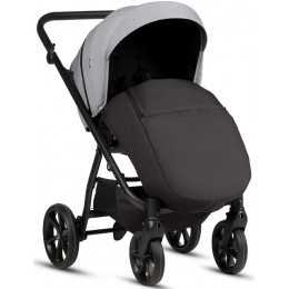 Детская коляска Tutis Leo 3 Plus 3 в 1 с автокреслом Elo Lux EduSky Black 1582227 Stone Grey
