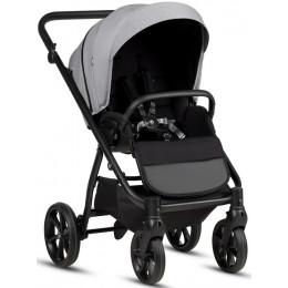 Детская коляска Tutis Leo 3 Plus 3 в 1 с автокреслом Elo Lux EduSky Black 1582227 Stone Grey