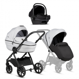 Детская коляска Tutis Uno 6 Plus Essential collection 3 в 1 с автокреслом Elo Lux EduSky Black 1602142 Risso