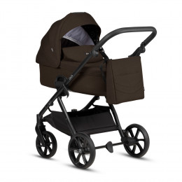 Детская коляска Tutis Leo 3 Plus 3 в 1 с автокреслом Elo Lux EduSky Black 1582203 Brown