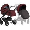 Детская коляска Tutis Leo 3 Plus 3 в 1 с автокреслом Elo Lux EduSky Black 1582220 Burgundy