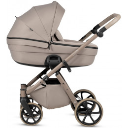 Детская коляска Tutis Uno 6 Plus Essential collection 3 в 1 с автокреслом Elo Lux EduSky Black 1602172 Taupe
