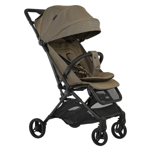 PITUSO коляска детская PERA Plus (прогулочная) Tuareg Beige/рама carbon/PU